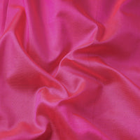 Dark Pink Prewashed Plain Pure Silk Fabric