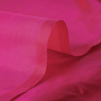 Dark Pink Prewashed Plain Pure Silk Fabric