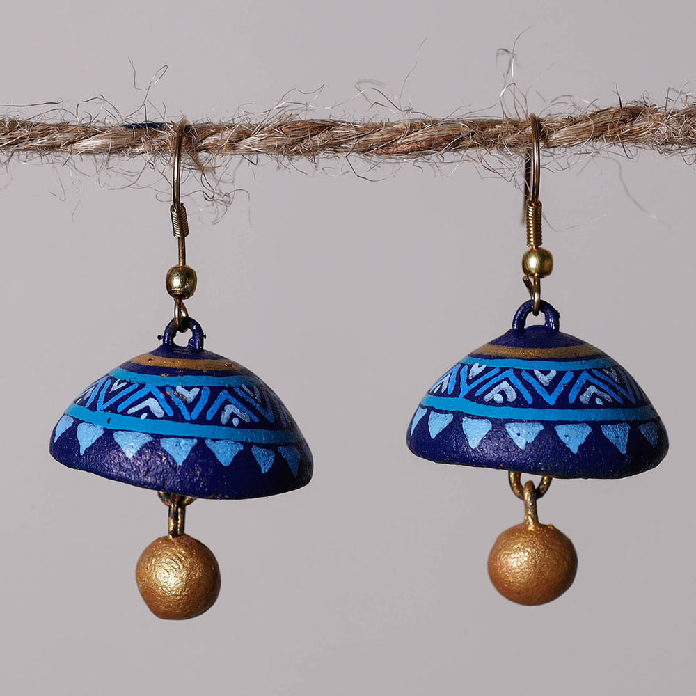 miniature handpainted earrings