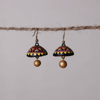 miniature handpainted earrings