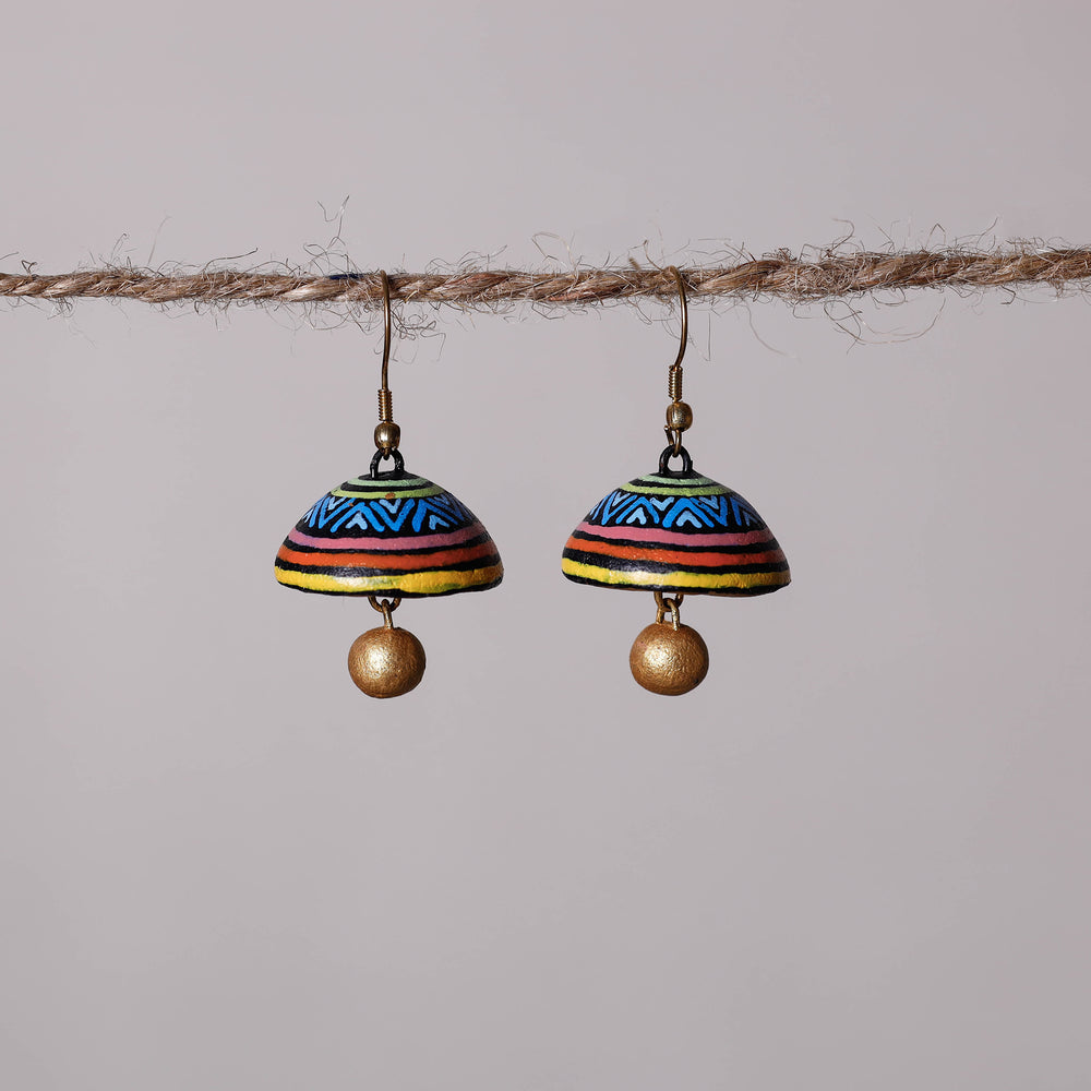 miniature handpainted earrings