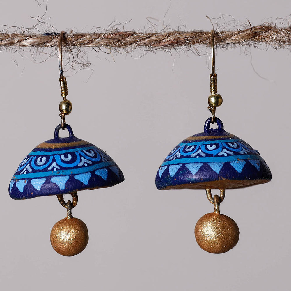 miniature handpainted earrings