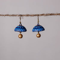 miniature handpainted earrings