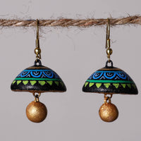 miniature handpainted earrings