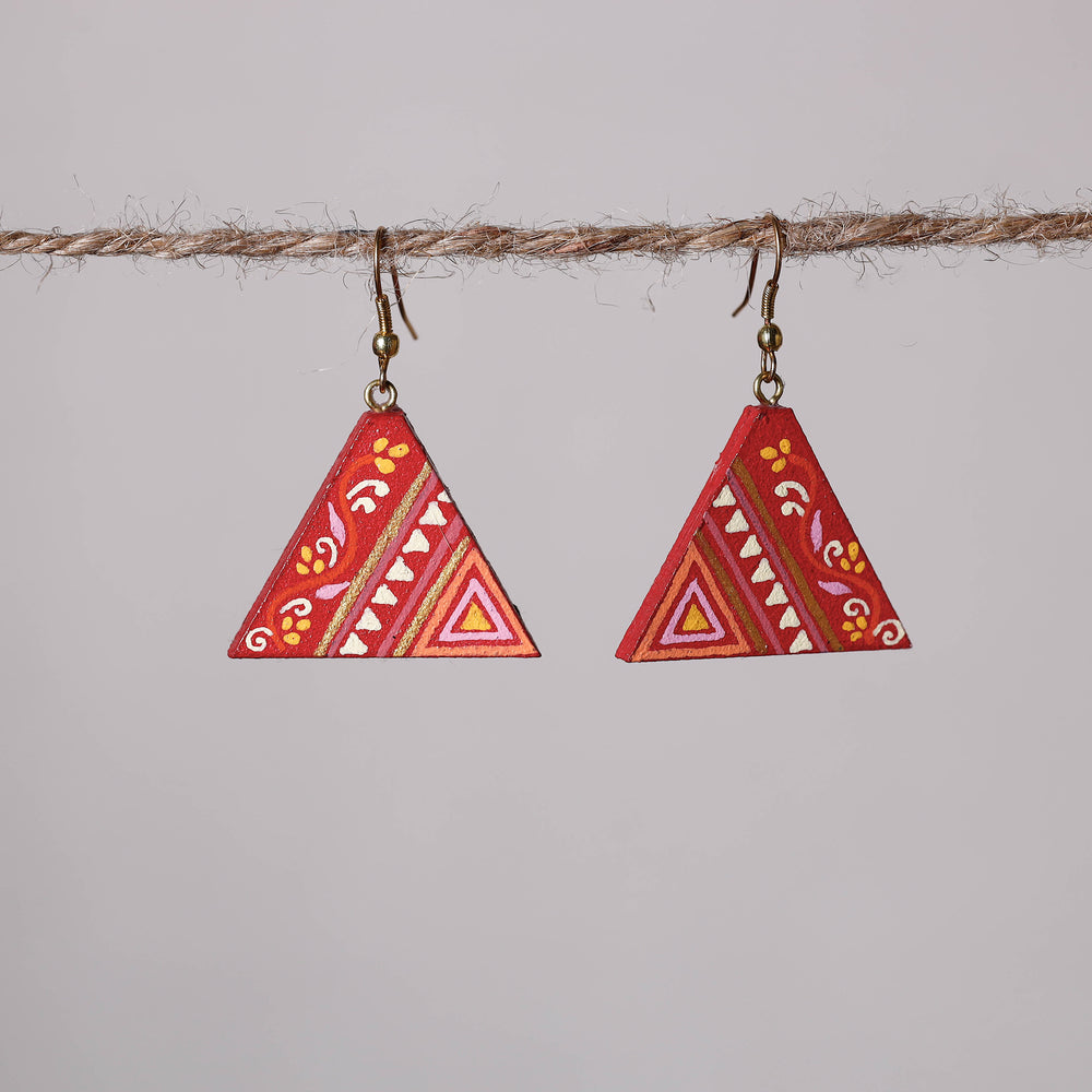 miniature handpainted earrings