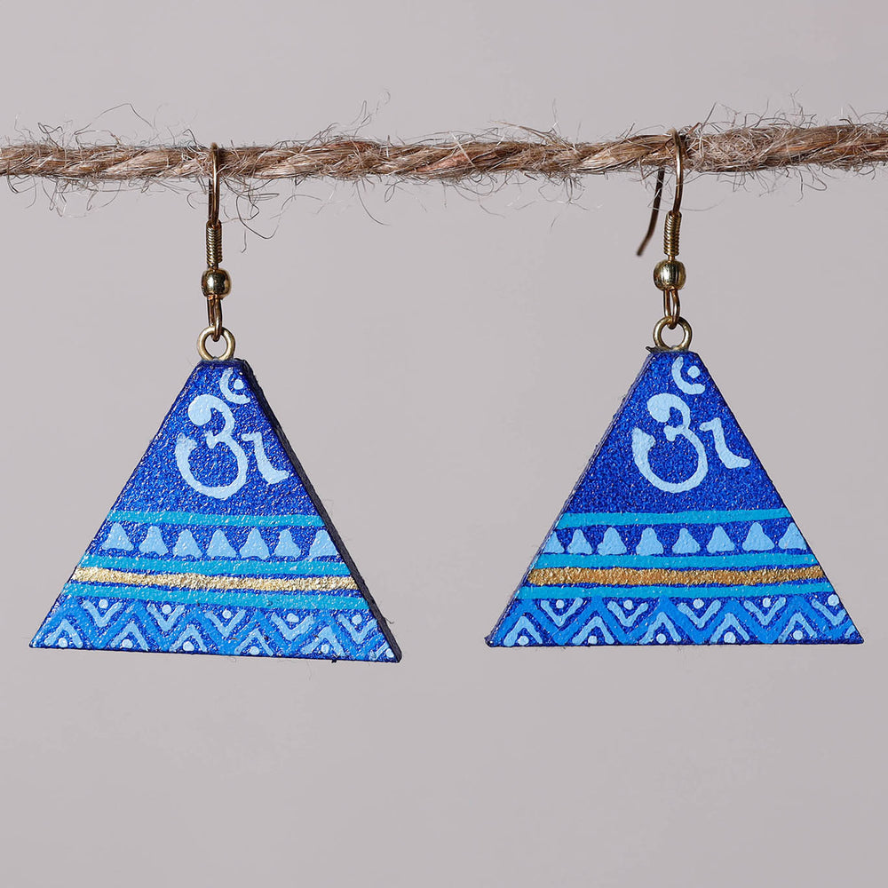 miniature handpainted earrings