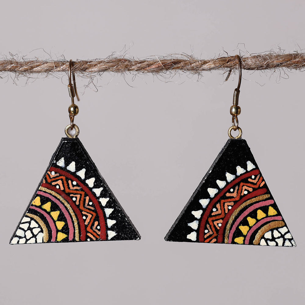 miniature handpainted earrings