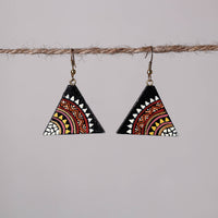 miniature handpainted earrings