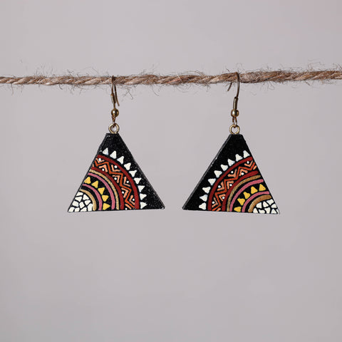 miniature handpainted earrings