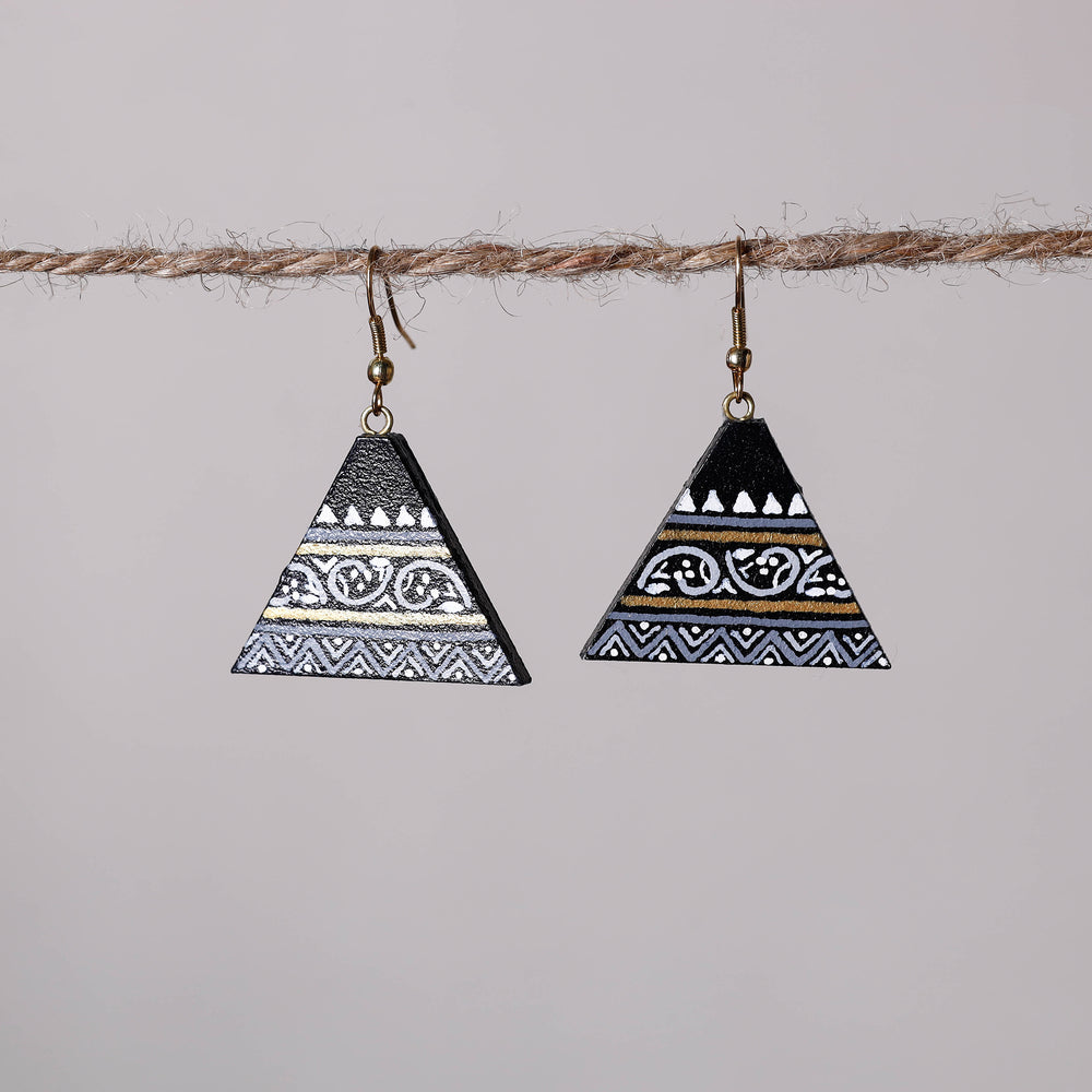 miniature handpainted earrings