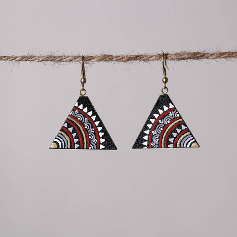 miniature handpainted earrings