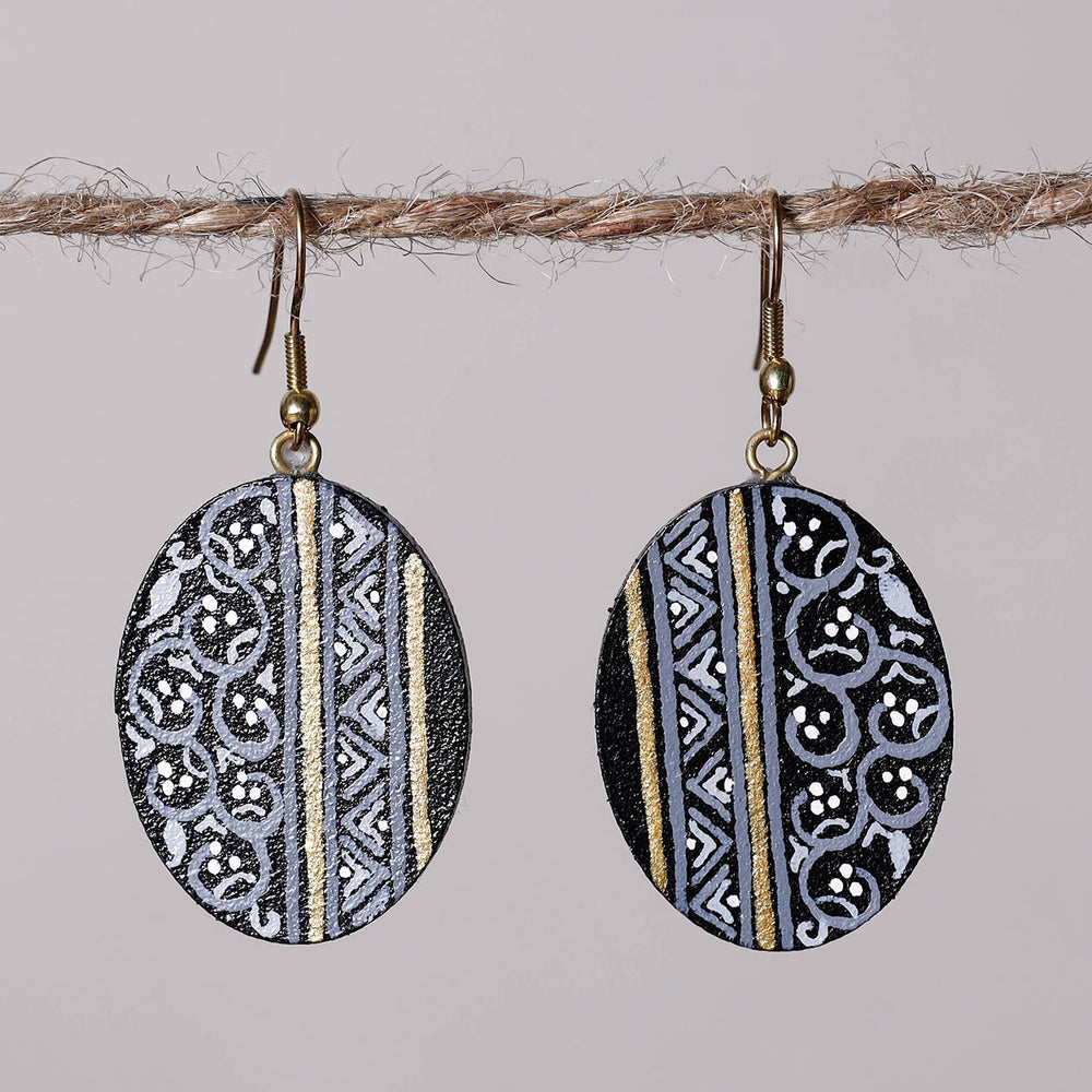 miniature handpainted earrings