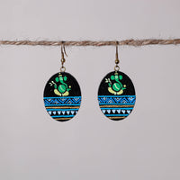 miniature handpainted earrings