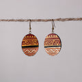 miniature handpainted earrings