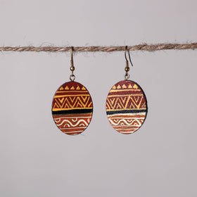 miniature handpainted earrings