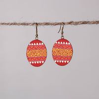 miniature handpainted earrings