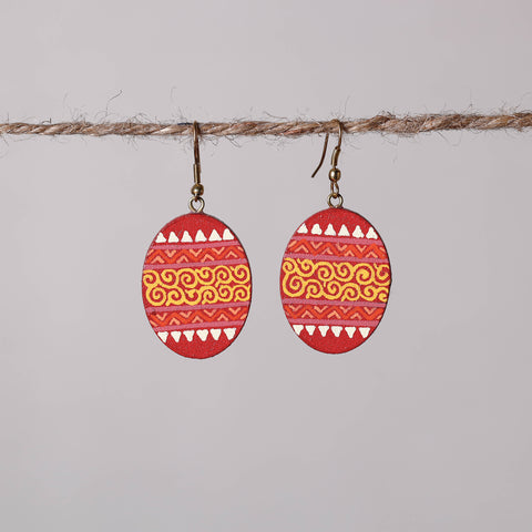 miniature handpainted earrings