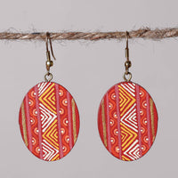 miniature handpainted earrings