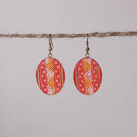 miniature handpainted earrings