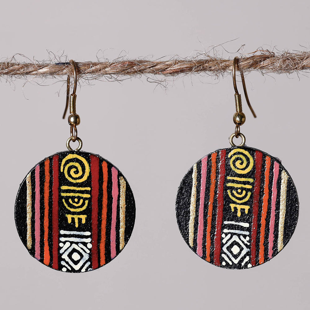 miniature handpainted earrings