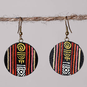 miniature handpainted earrings