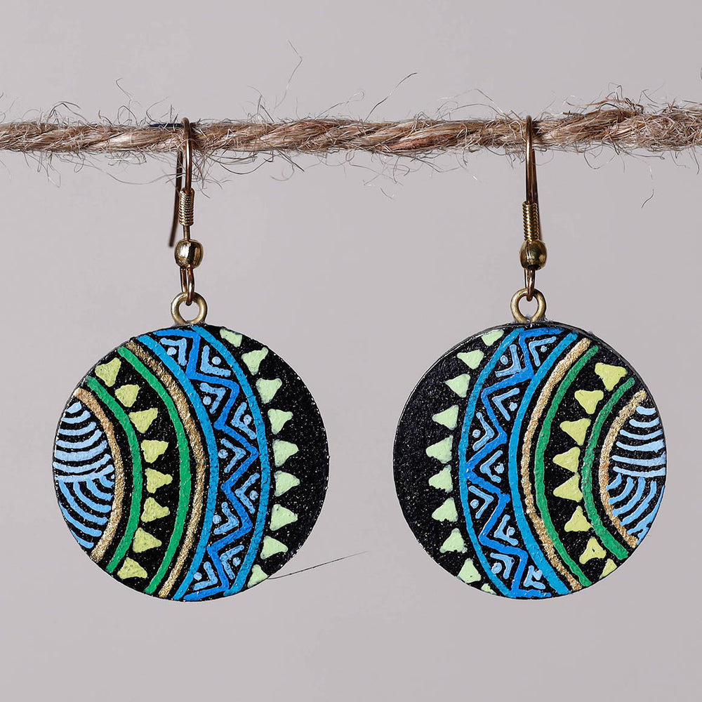 miniature handpainted earrings