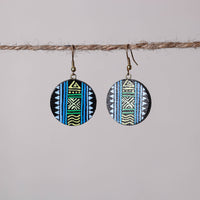 miniature handpainted earrings