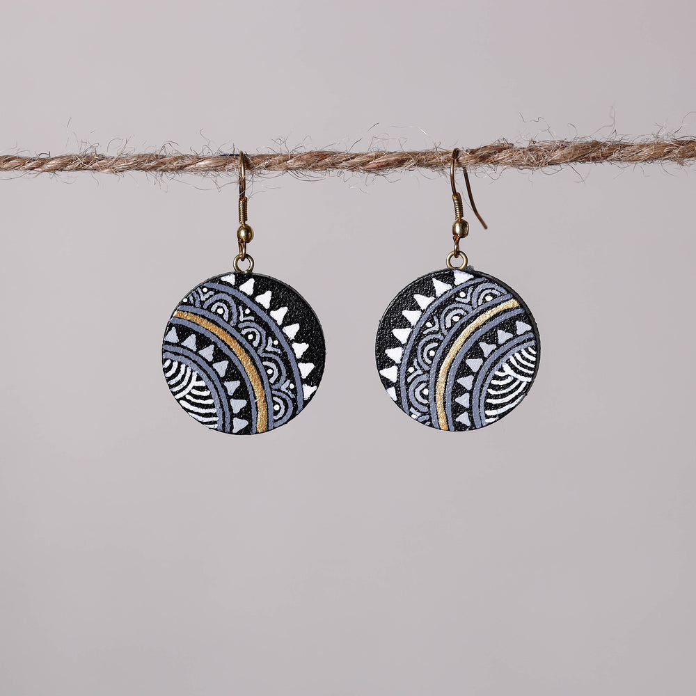 miniature handpainted earrings