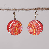 miniature handpainted earrings