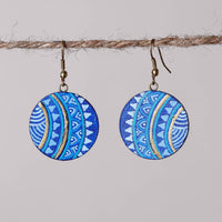 miniature handpainted earrings