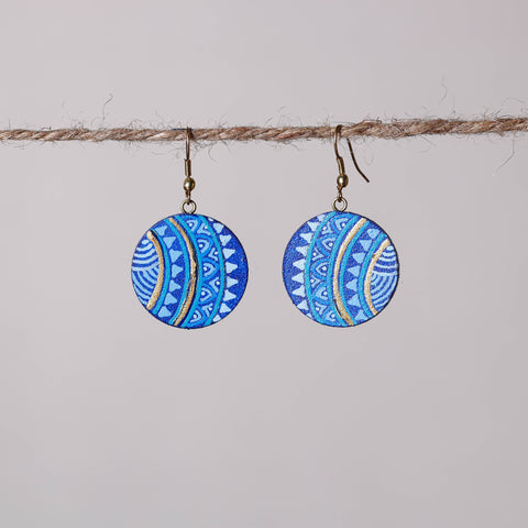 miniature handpainted earrings