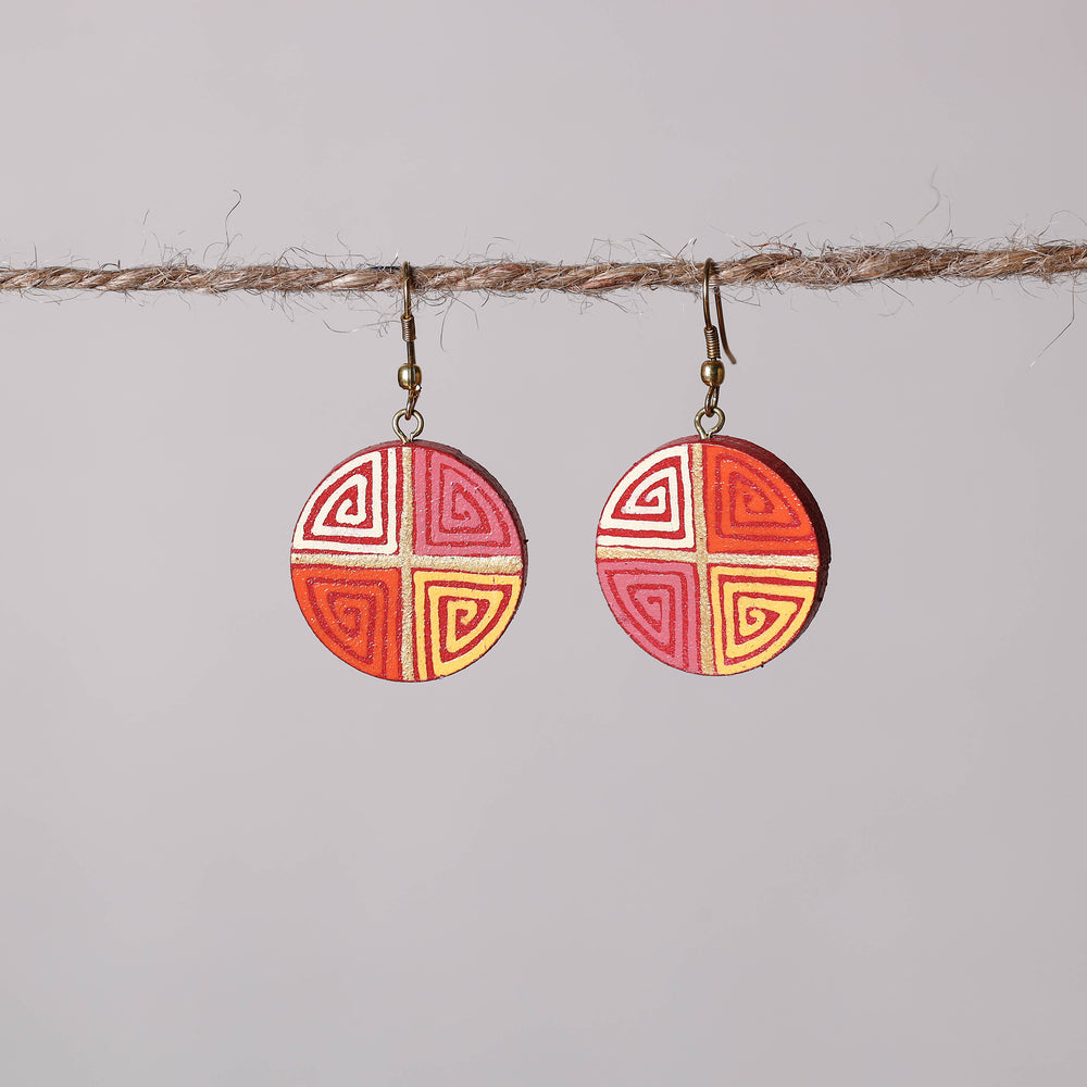 miniature handpainted earrings