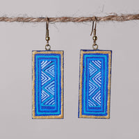 miniature handpainted earrings