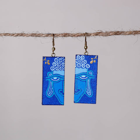 miniature handpainted earrings