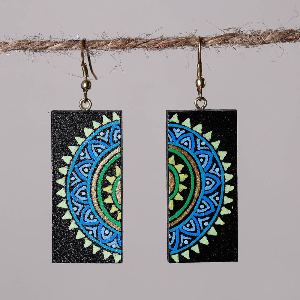 miniature handpainted earrings