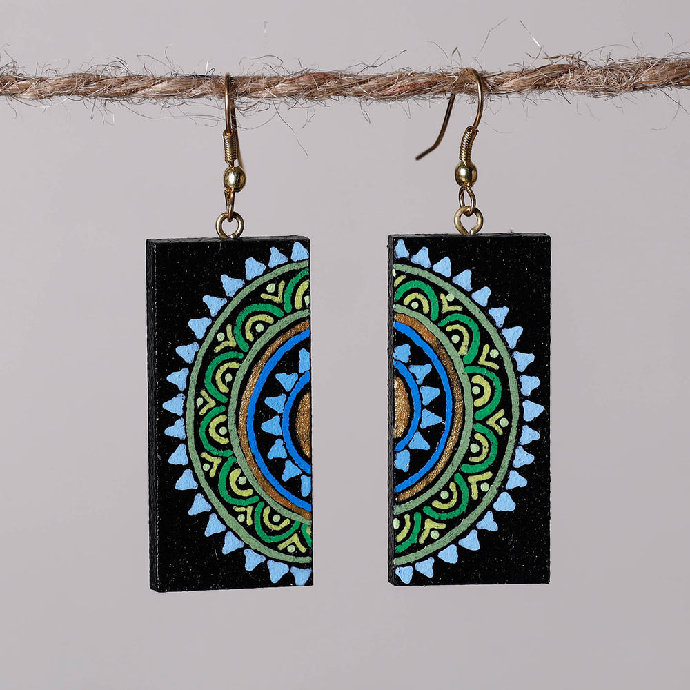 miniature handpainted earrings