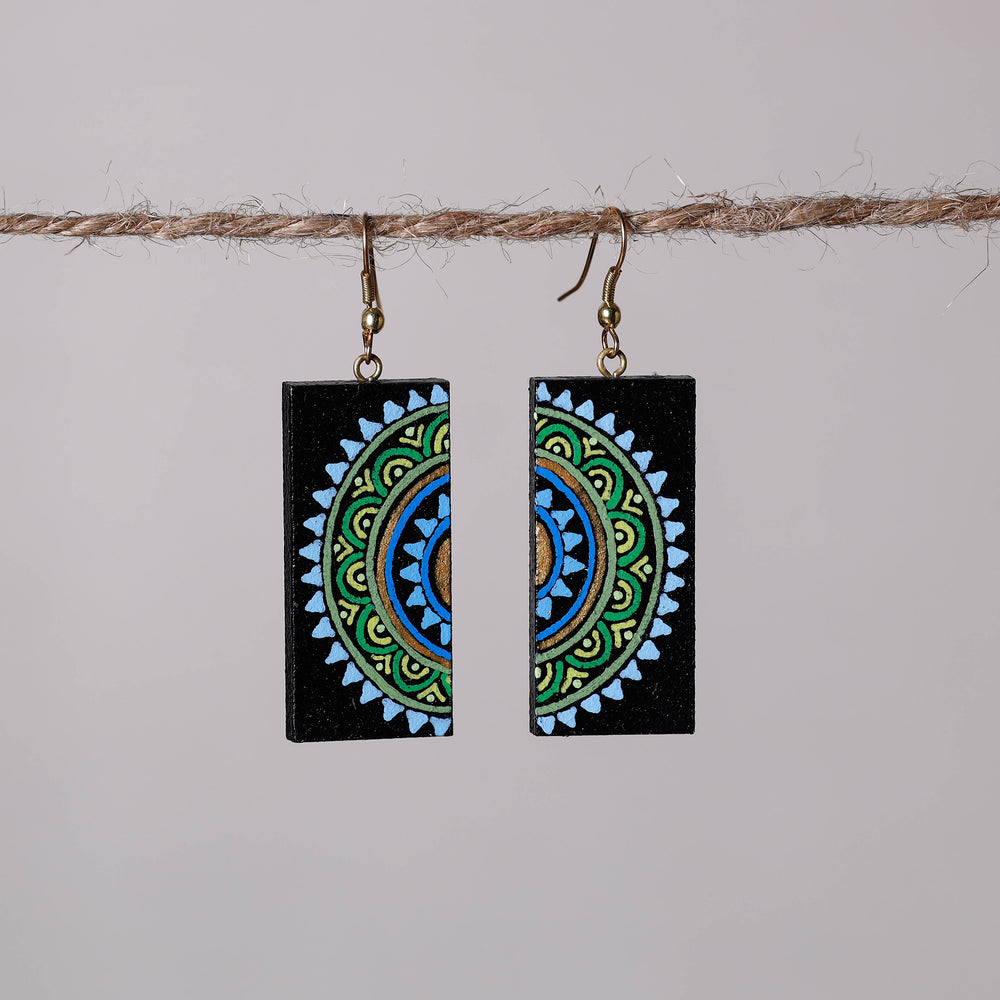 miniature handpainted earrings