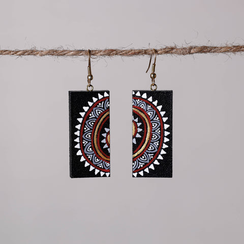 miniature handpainted earrings