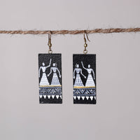 miniature handpainted earrings