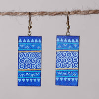 miniature handpainted earrings