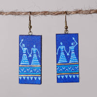 miniature handpainted earrings