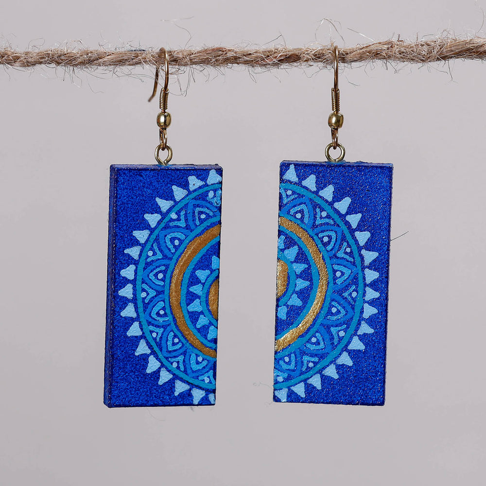 miniature handpainted earrings