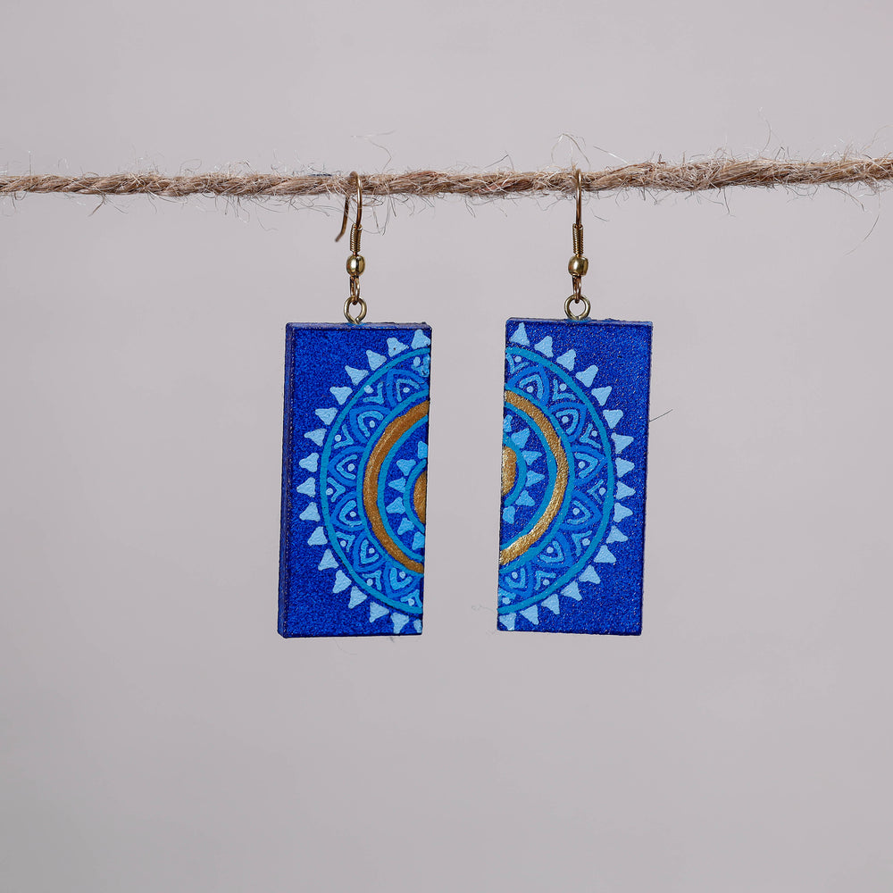 miniature handpainted earrings