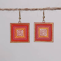 miniature handpainted earrings