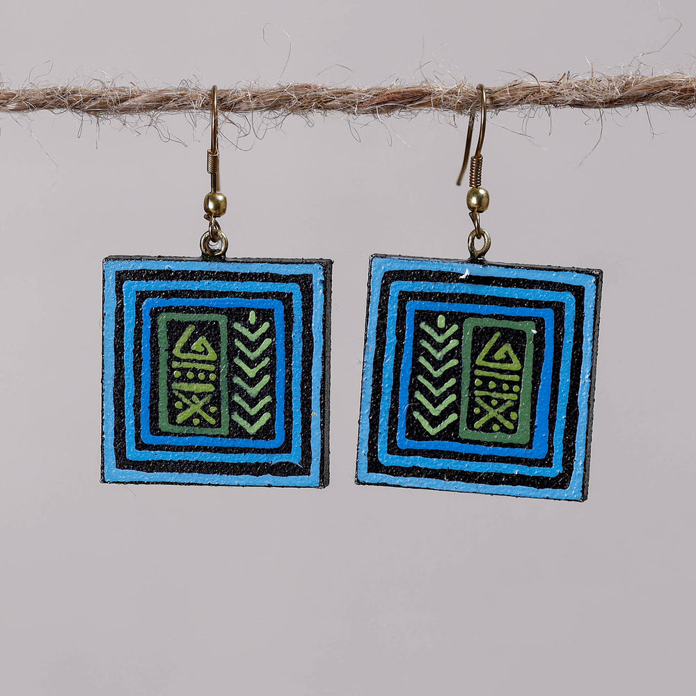 miniature handpainted earrings