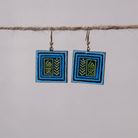 miniature handpainted earrings