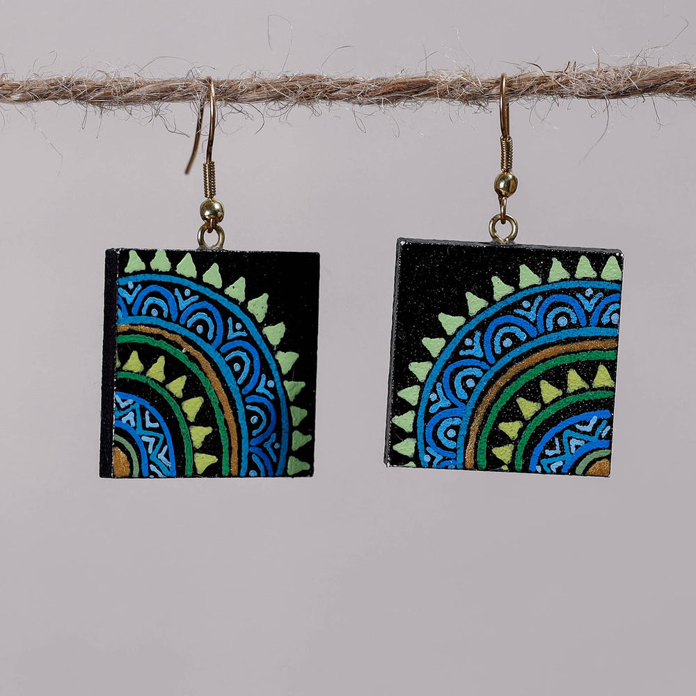 miniature handpainted earrings