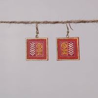 miniature handpainted earrings