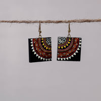 miniature handpainted earrings