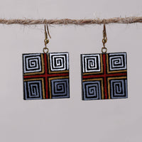 miniature handpainted earrings